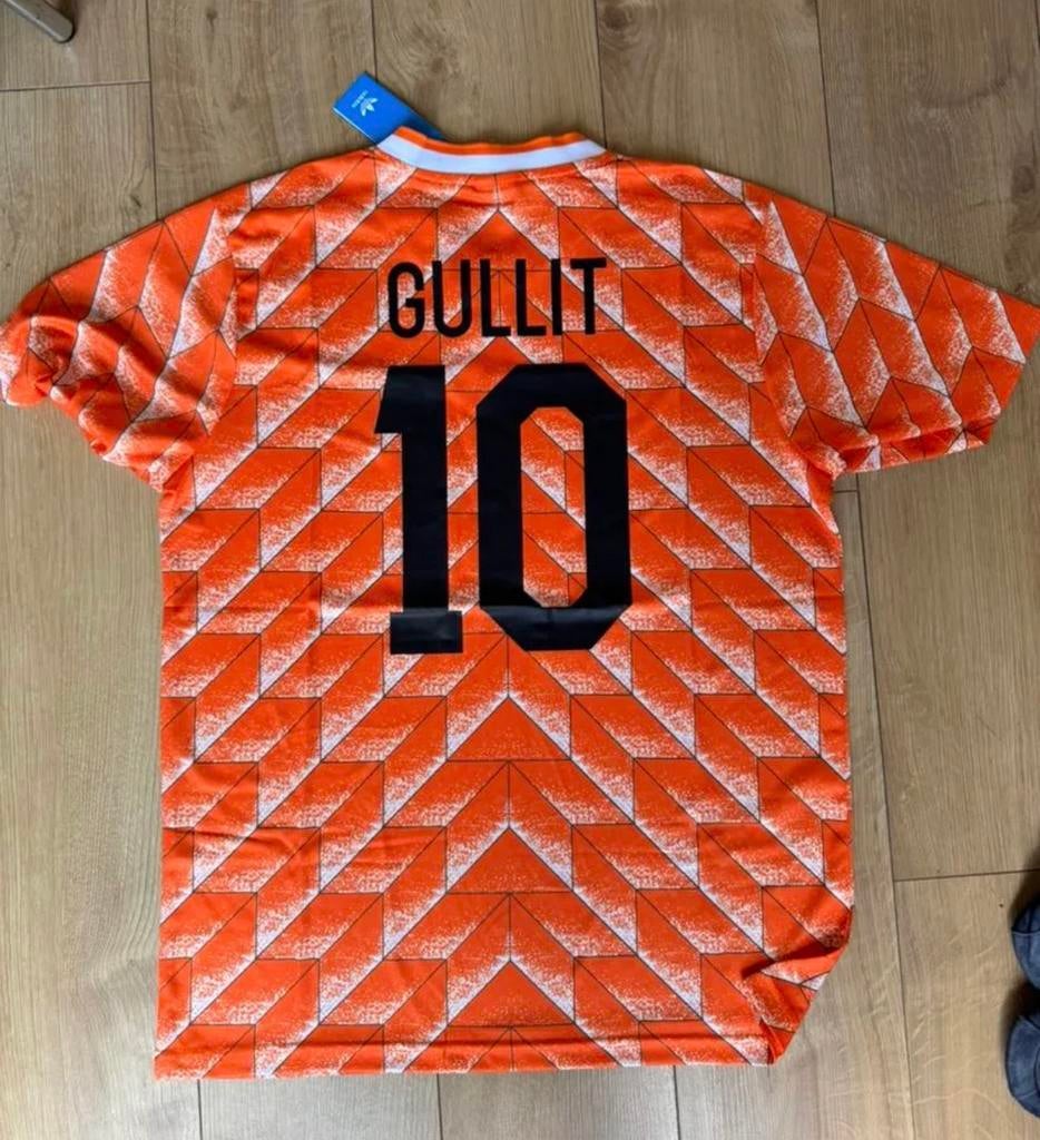 Retro Nederlands Elftal Shirt EK 1988 - Oranje, Verzenden, Zo goed als nieuw, Shirt