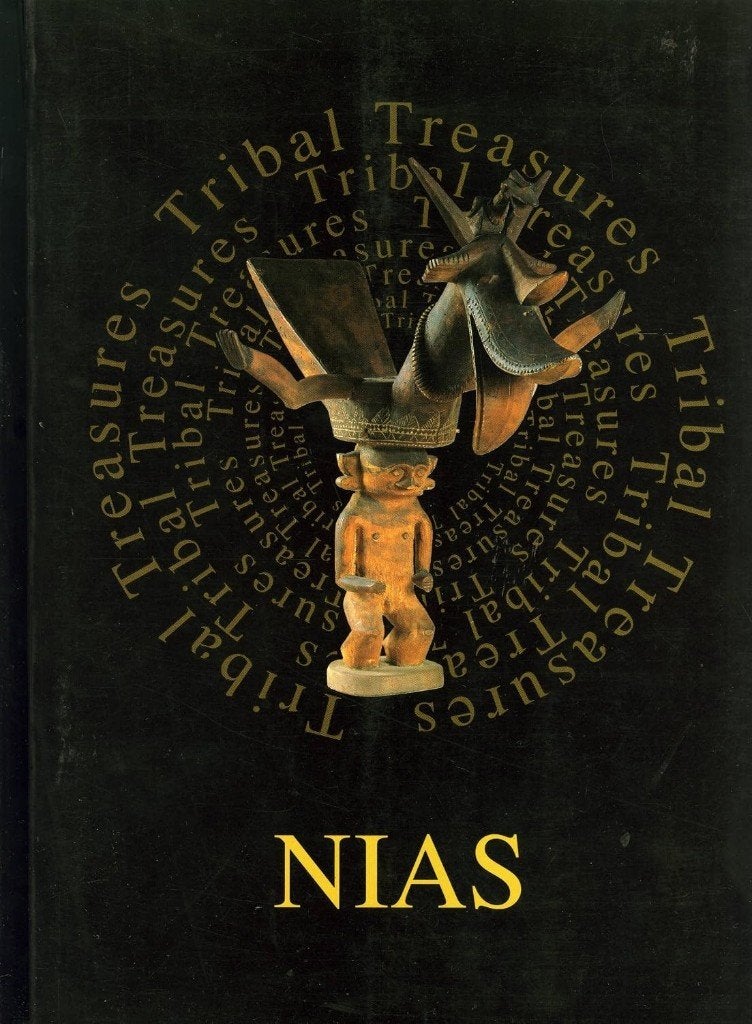 Nias Tribal Treasures geen asmat dayak batak tanimbar kris, Antiek en Kunst, Overige typen, Papier/karton, 31 cm, Overige herkomsten