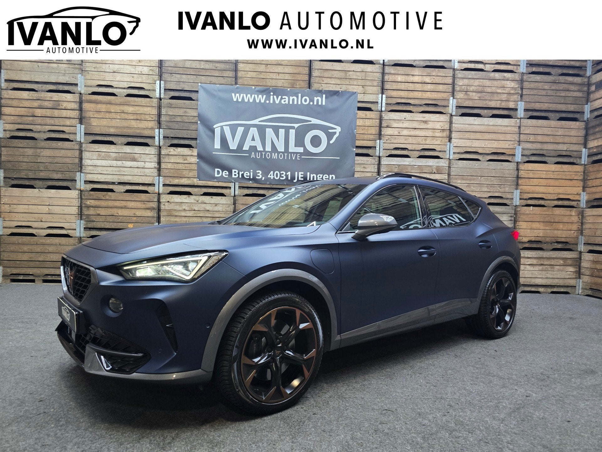 Cupra Formentor 1.4 e-Hybrid VZ Performance Pano Kuipstoelen, Auto's, Cupra, Gebruikt, 4 cilinders, Formentor, Blauw
