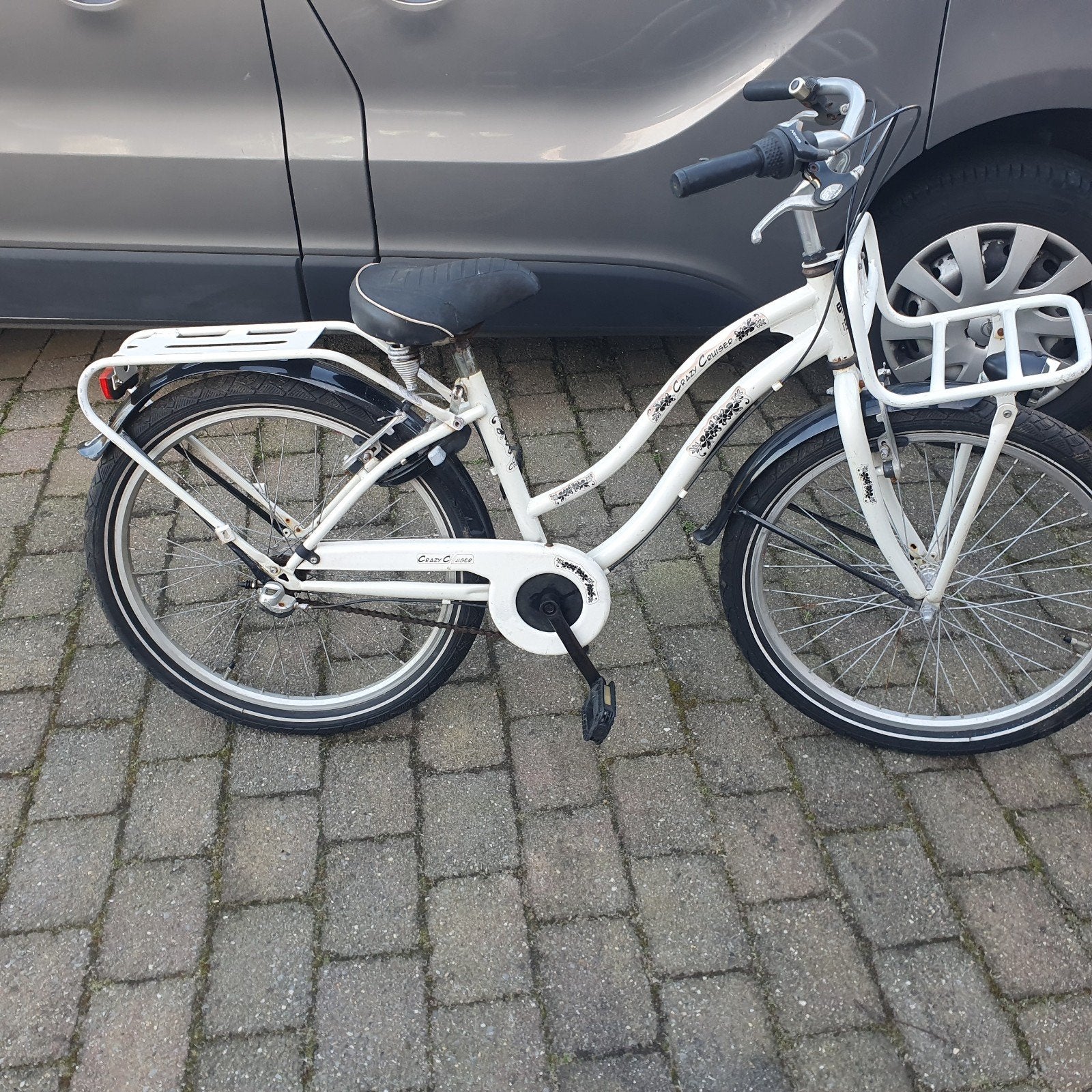 Meisjescruiser 24 inch drie versnellingen, Gebruikt, Versnellingen, Minder dan 47 cm, Ophalen