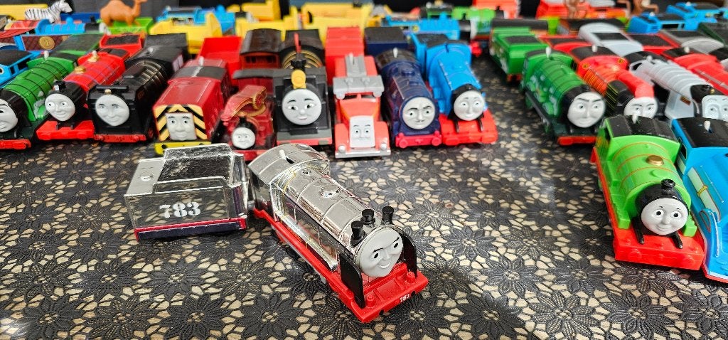 Thomas de trein Trackmaster, Merlijn, Kinderen en Baby's, Speelgoed | Thomas de Trein, Ophalen of Verzenden, Zo goed als nieuw