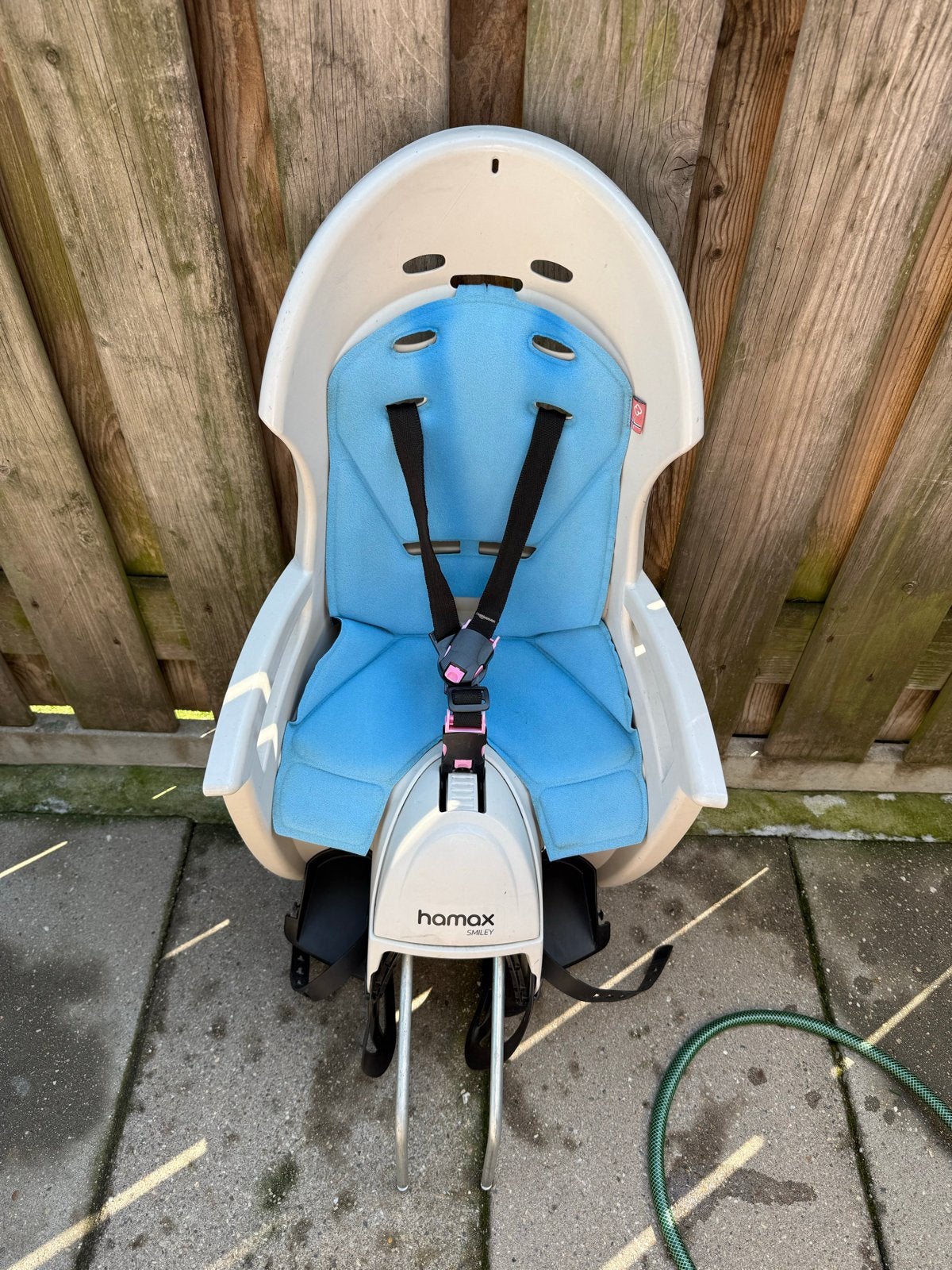 Hamax Smiley Achterzitje - Comfortabel en Veilig, Achterzitje, Ophalen, 15 t/m 25 kg, Gebruikt