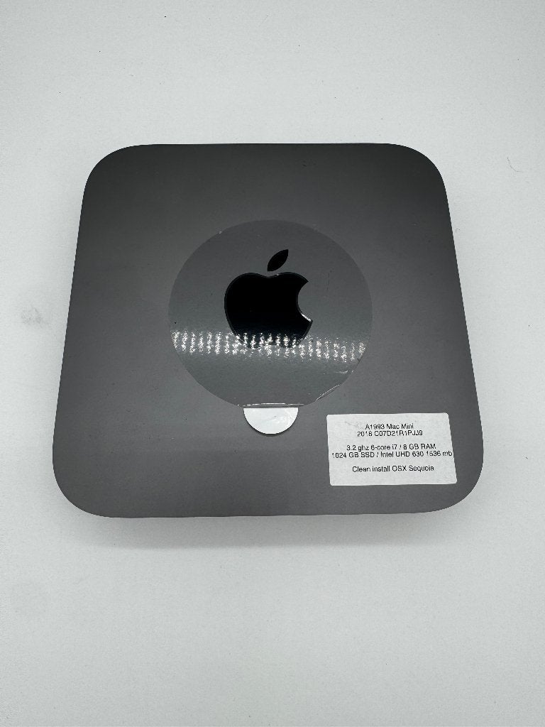 Mac Mini 2018 | 3.2 i7 | 8 GB RAM | 1024 GB SSD | BTW, Apple, Appleroad 1, Zo goed als nieuw, Mac Mini