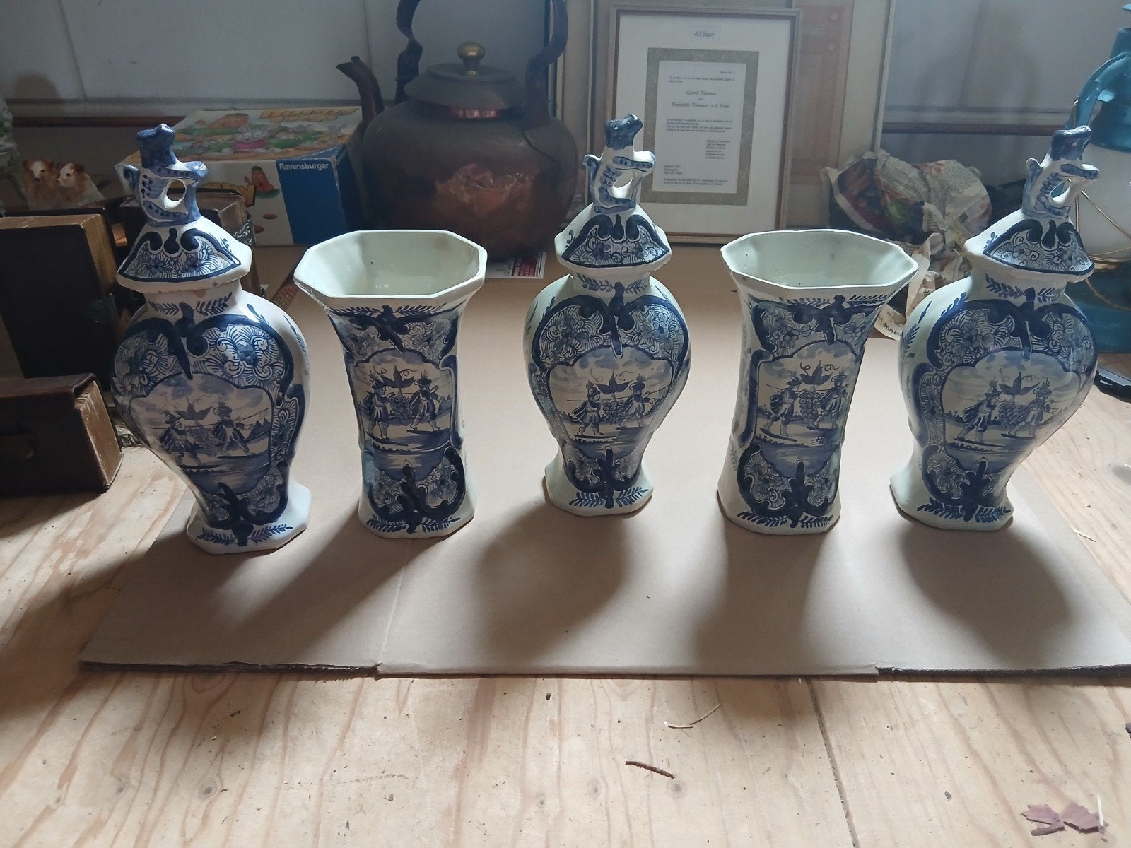 5 delig kastel, Antiek en Kunst, Ophalen