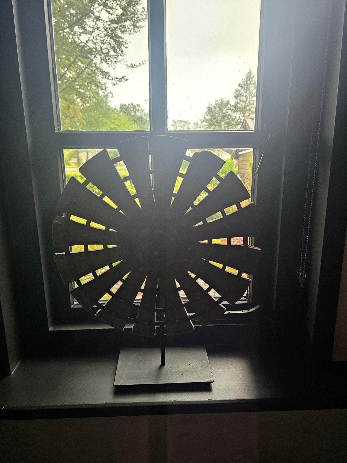 Decoratieve windmolen op standaard, Ophalen, Overige merken, Zo goed als nieuw, Metaal