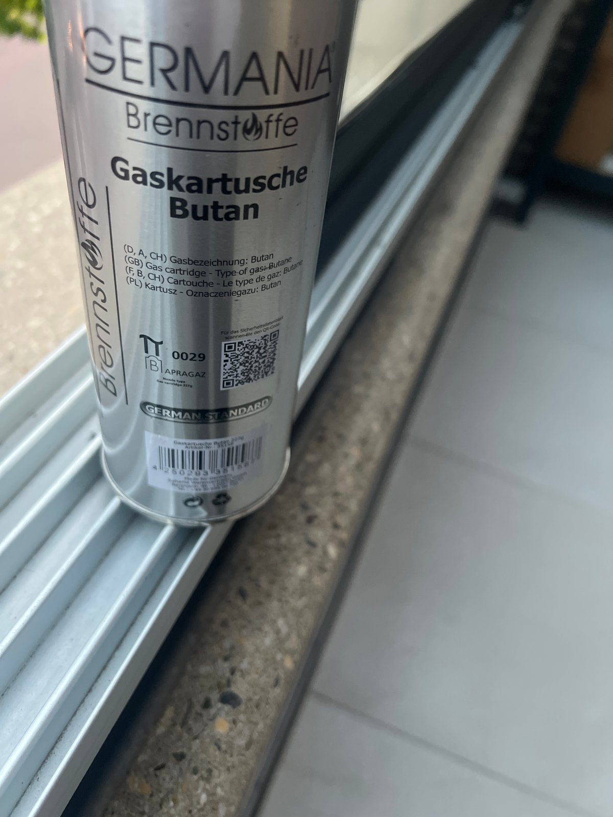 GERMANIA Gaspatroon Butaan - Nieuw, Ophalen of Verzenden, Nieuw