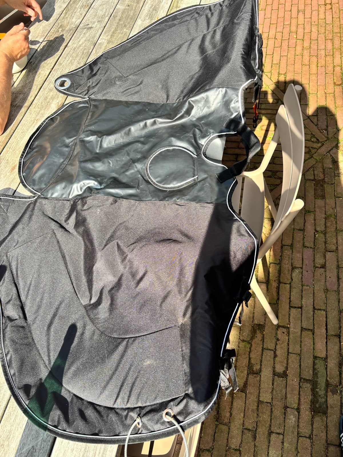 Nieuw beenkleed vespa scooter, Ophalen, Zo goed als nieuw, Overige typen, Vespa