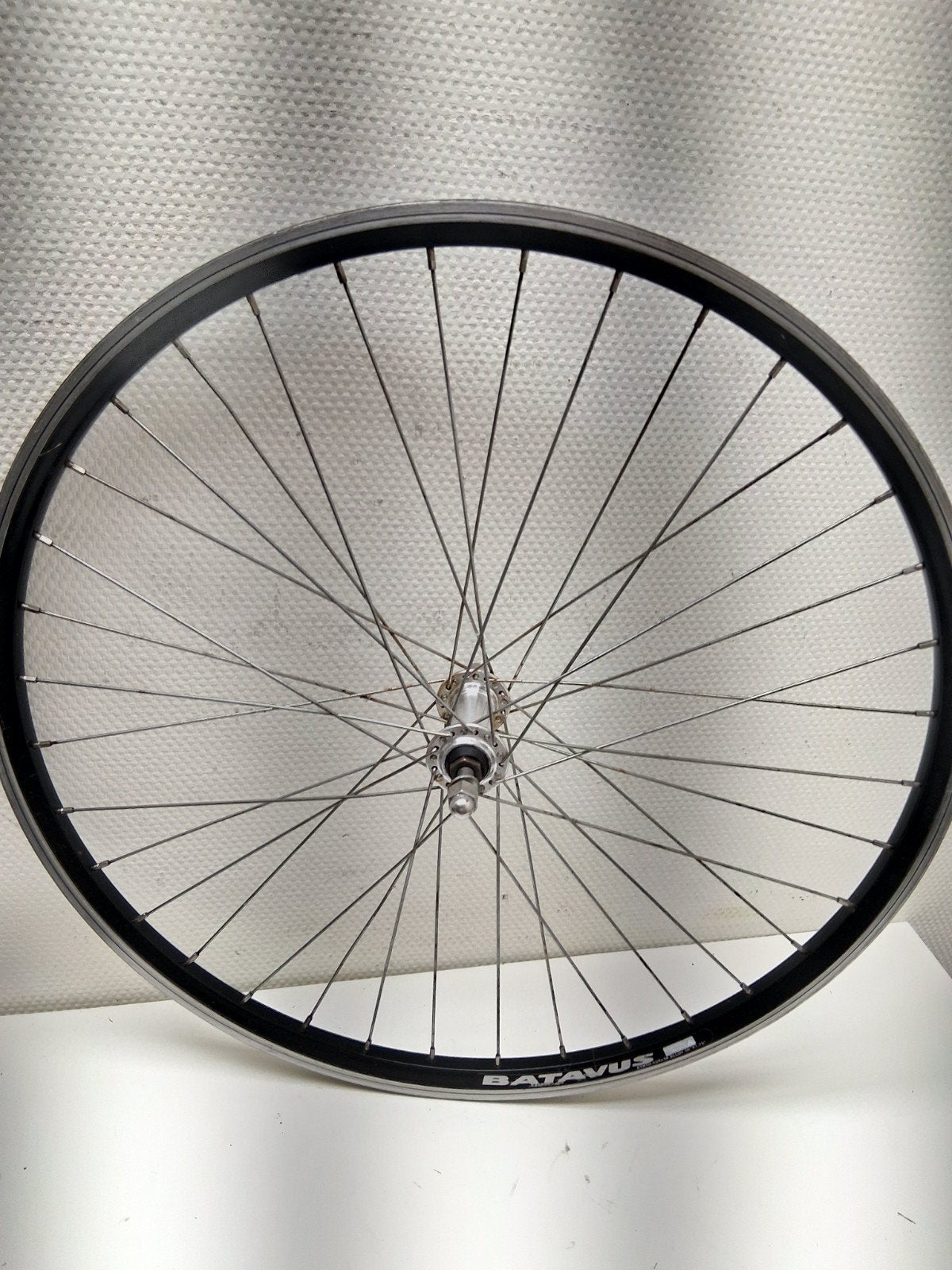 Voorwiel 24 inch zwart (batavus), Wiel, Verzenden, Kinderfiets, Zo goed als nieuw