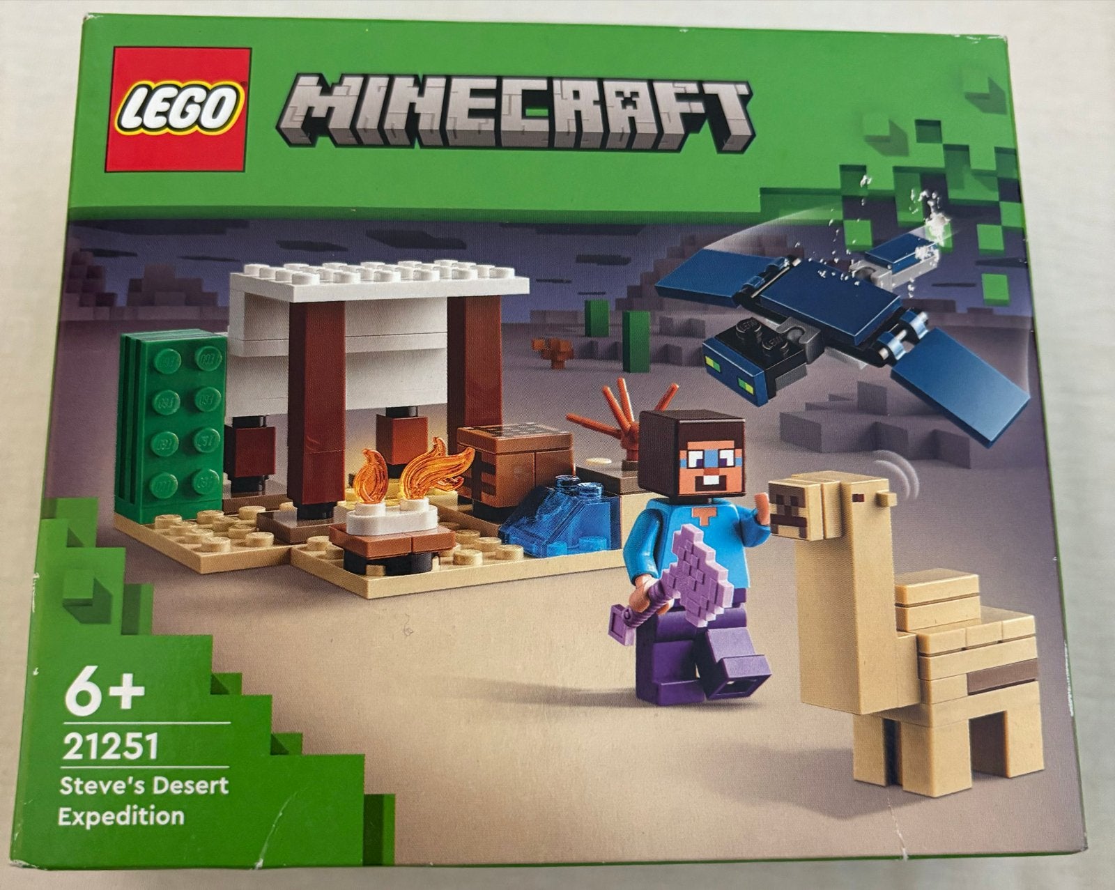 LEGO Minecraft Steve's Desert Expedition 21251, Minecraft, Lego, Nieuw, Ophalen of Verzenden