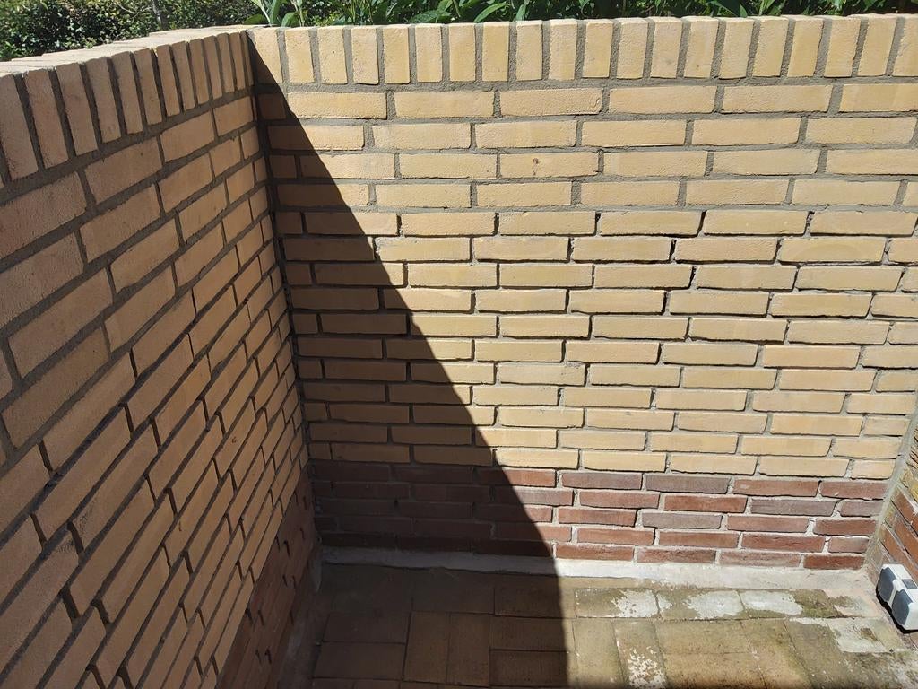 Gevelstenen Waalformaat vormbak geel, Doe-het-zelf en Verbouw, Metselstenen, Ophalen of Verzenden, Nieuw, Bakstenen