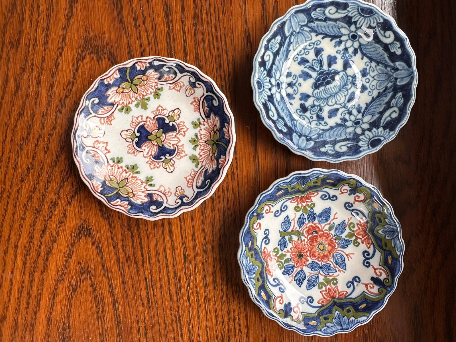 Set van 3 antieke Japanse porseleinen schaaltjes, Ophalen