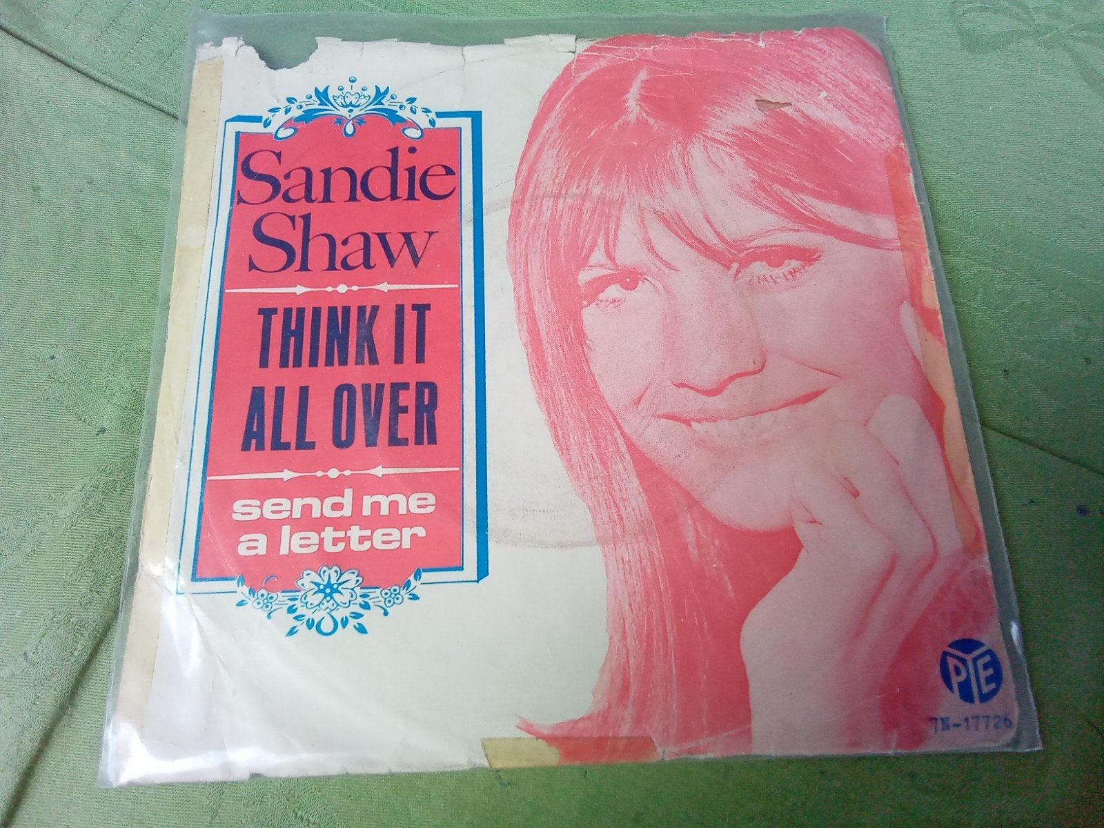Sandie shaw.                Think it all over, Verzenden, Gebruikt, 7 inch, Pop