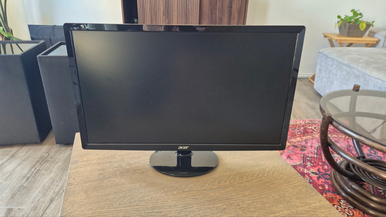 Acer 27 inch Full HD monitor, Gebruikt, Full HD, 5 ms of meer, 60 Hz of minder