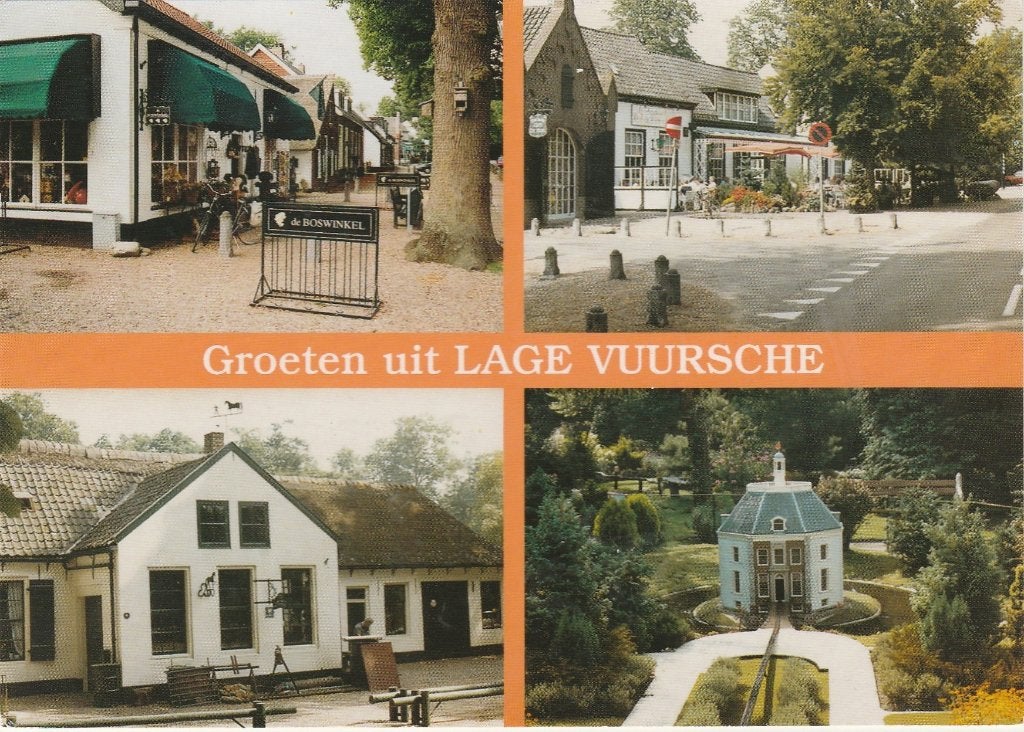 LAGE VUURSCHE De Boswinkel Museum Terras Drakestein Groeten, Verzenden, 1980 tot heden, Gelopen, Utrecht
