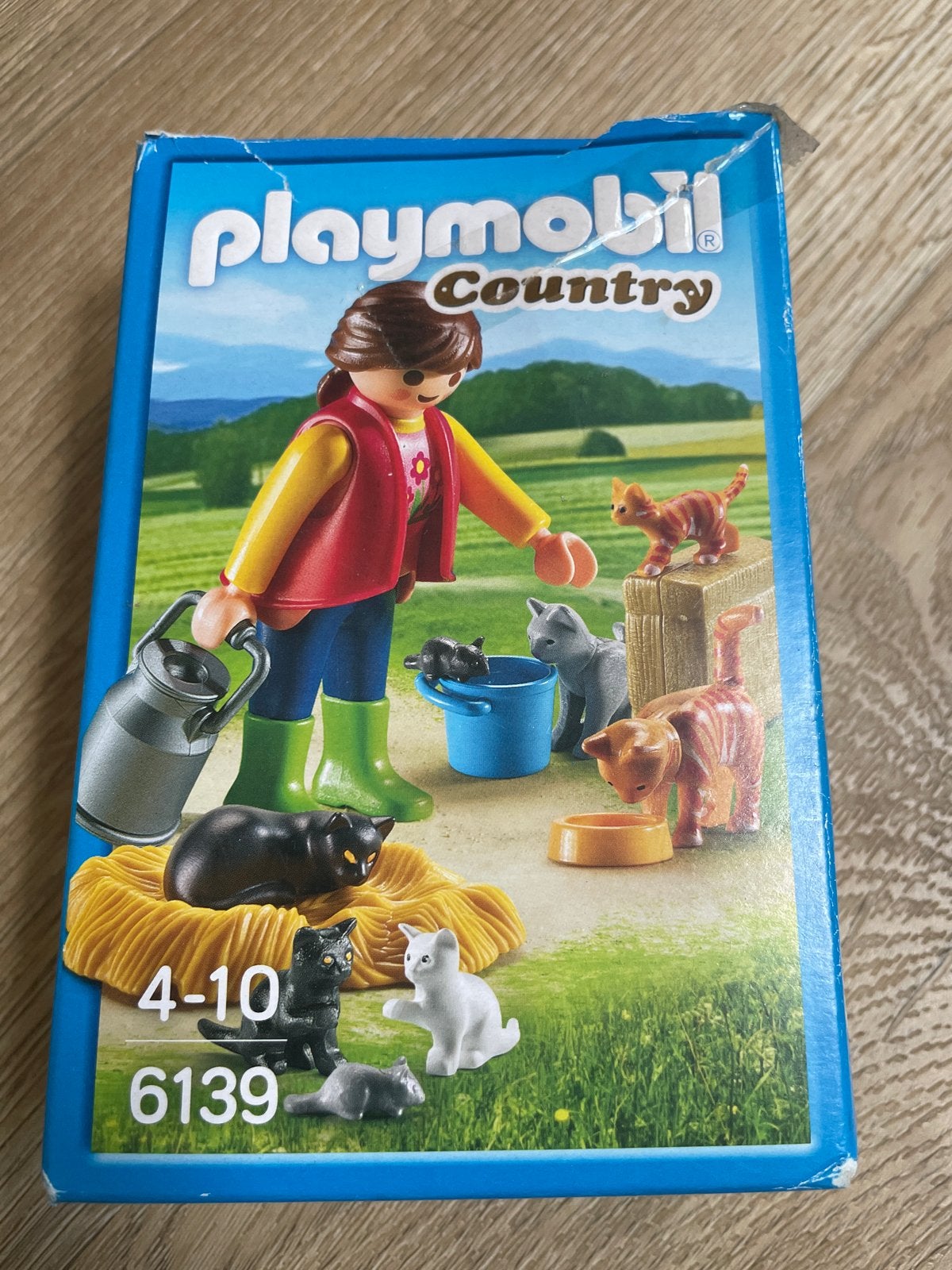Playmobil Country 6139 - Katten met boerin, Complete set, Ophalen of Verzenden, Zo goed als nieuw, Country