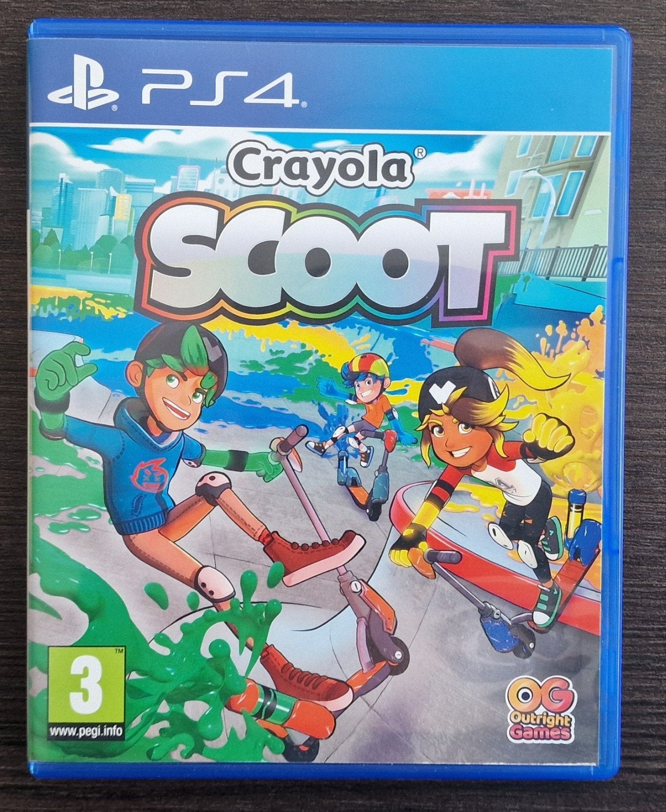 Ps4 Crayola scoot, Ophalen, Vanaf 18 jaar, Zo goed als nieuw, 3 spelers of meer