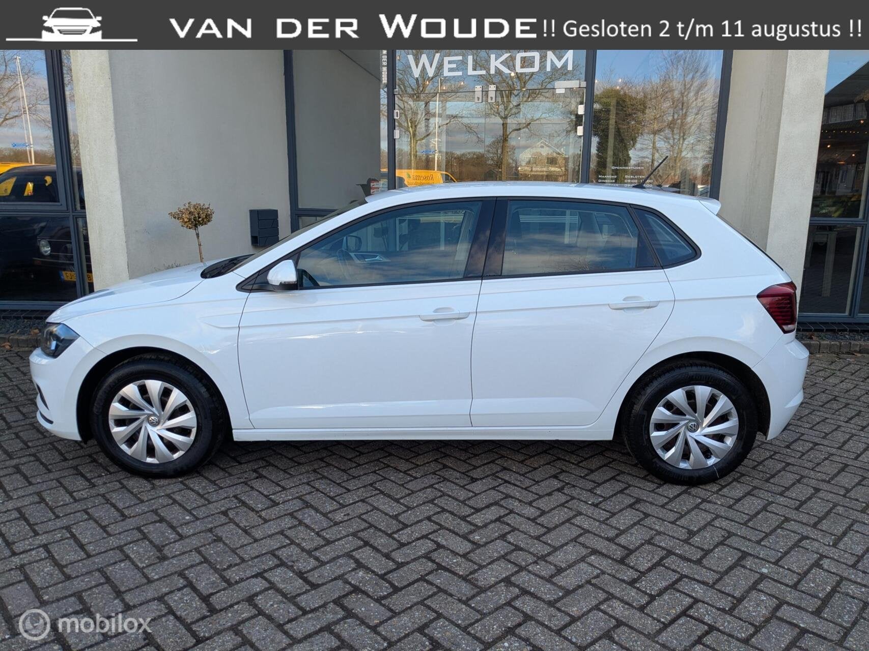 Volkswagen Polo 1.0 MPI Comfortline Carplay+auto|1e eig, Auto's, Voorwielaandrijving, 40 €/maand, Euro 6, Wit
