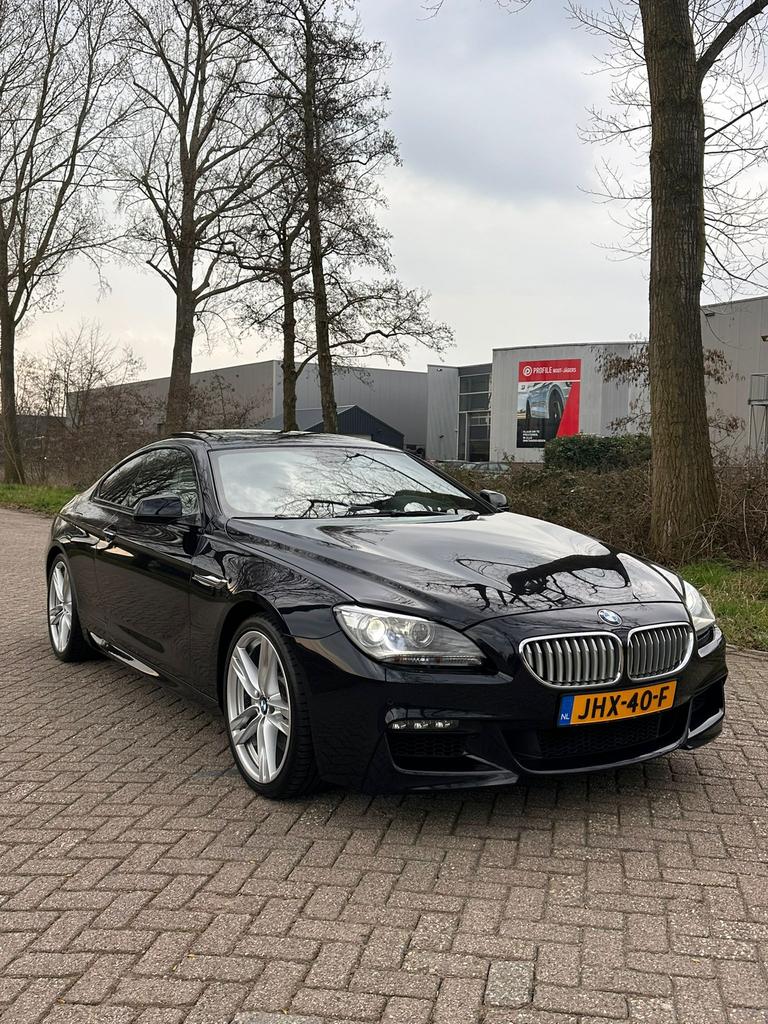 BMW 6-Serie 650I Coupe 4.4 300KW Aut8 2012 Zwart, Auto's, BMW, Automaat, Euro 5, Achterwielaandrijving, 8 cilinders