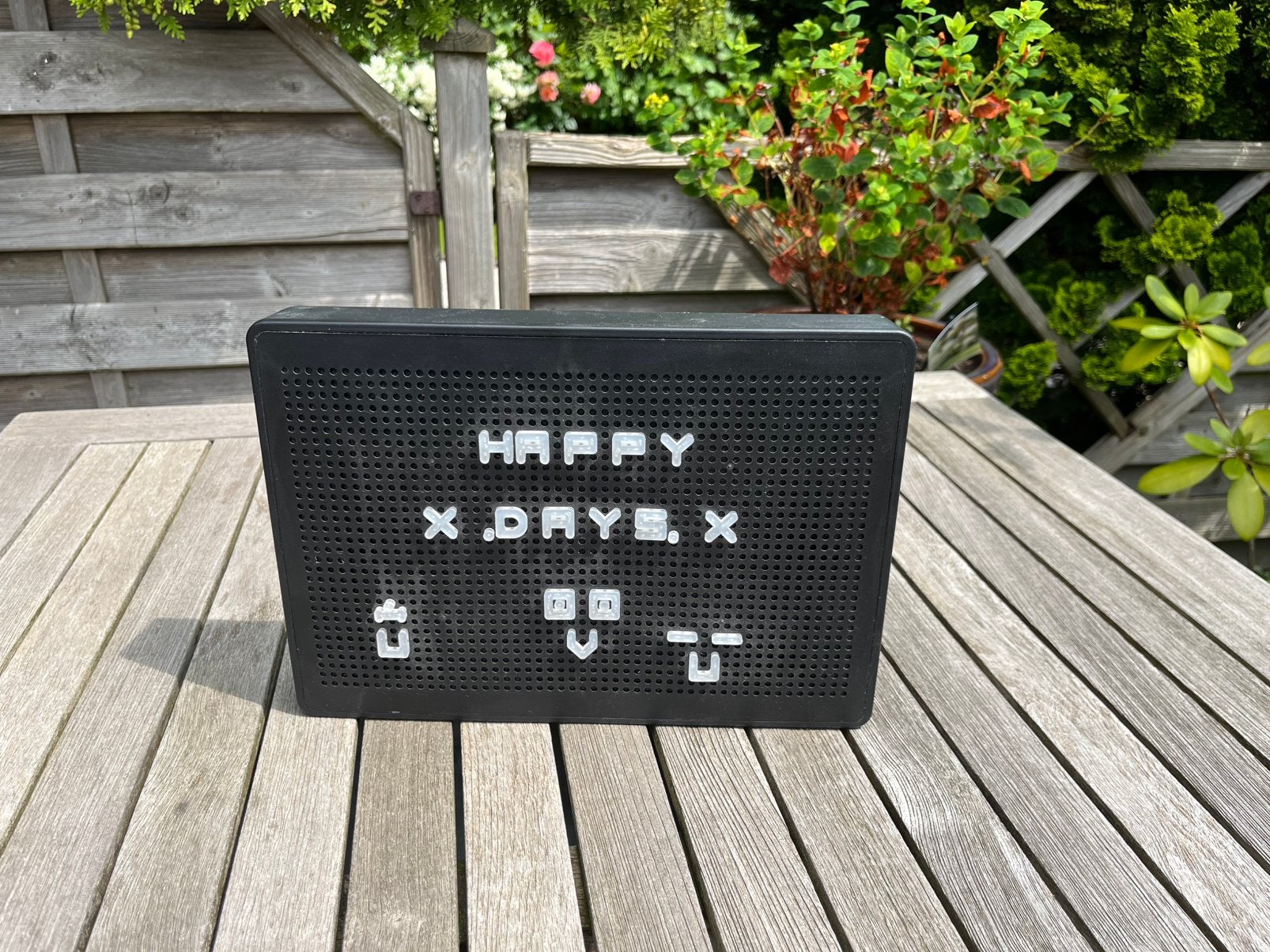 Verlicht bord met letters (LED), Ophalen, Gebruikt