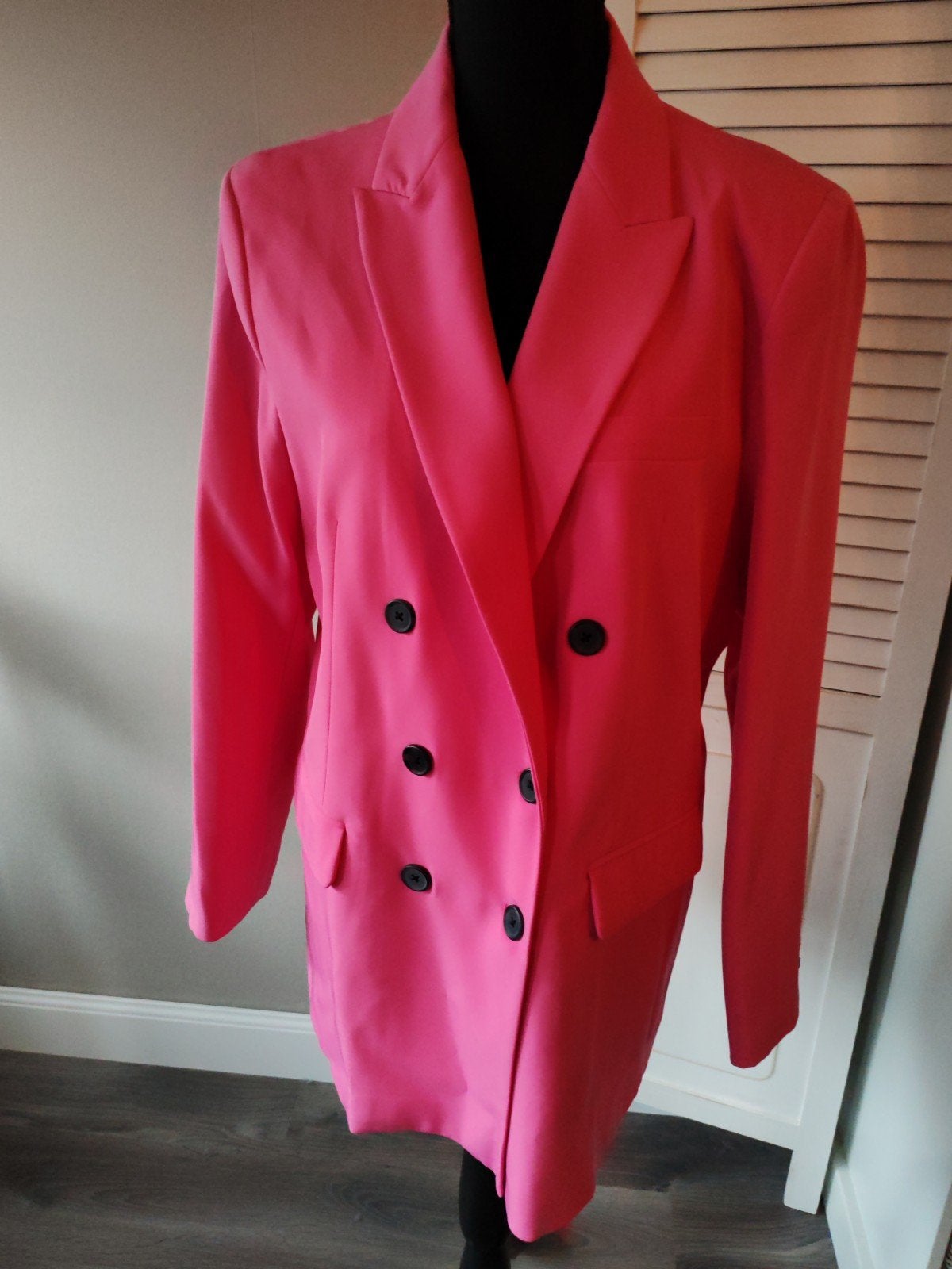 Nieuwe roze Stradivarius blazer maat L, Ophalen of Verzenden