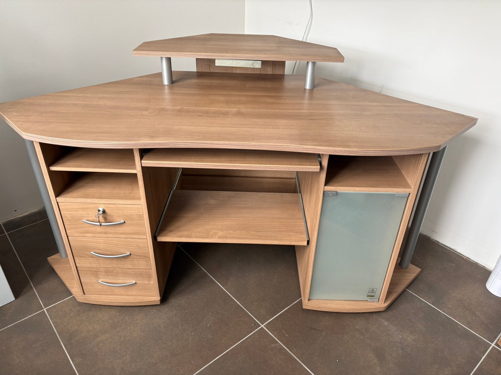 Af te halen computer bureau, Ophalen, Gebruikt, 120 cm, 120 cm