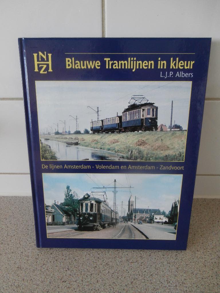 De Blauwe tram Amsterdam -Volendam Zandvoord, Verzamelen, Spoorwegen en Tramwegen, Ophalen of Verzenden, Zo goed als nieuw, Tram
