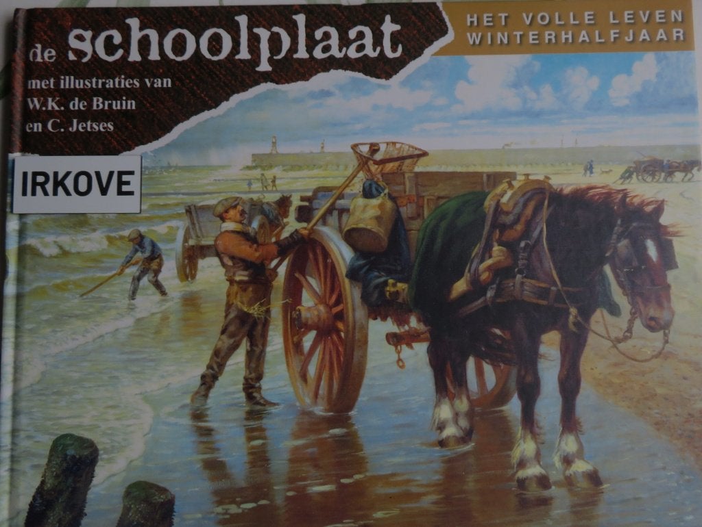 DE SCHOOLPLAAT * HET VOLLE LEVEN * BUITEN Ons Land *, Verzenden, Zo goed als nieuw, Diverse auteurs, Prentenboek