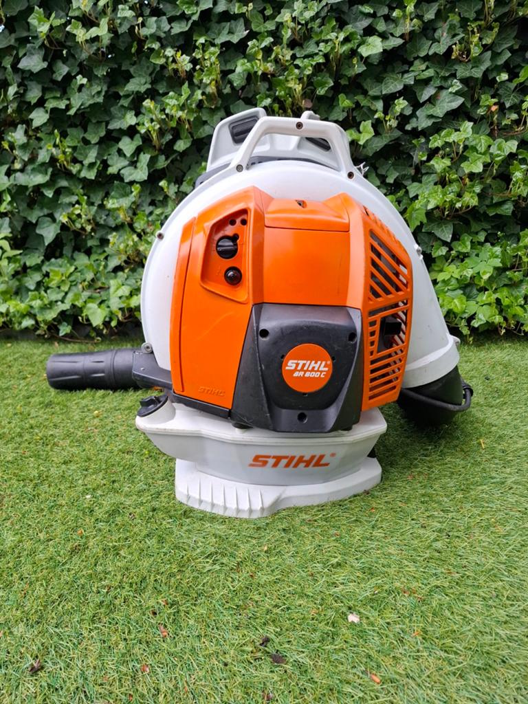 ✅️ Stihl br 800c bladblazer, Tuin en Terras, Bladblazers, Ophalen, Ruggedragen, Zo goed als nieuw, Stihl