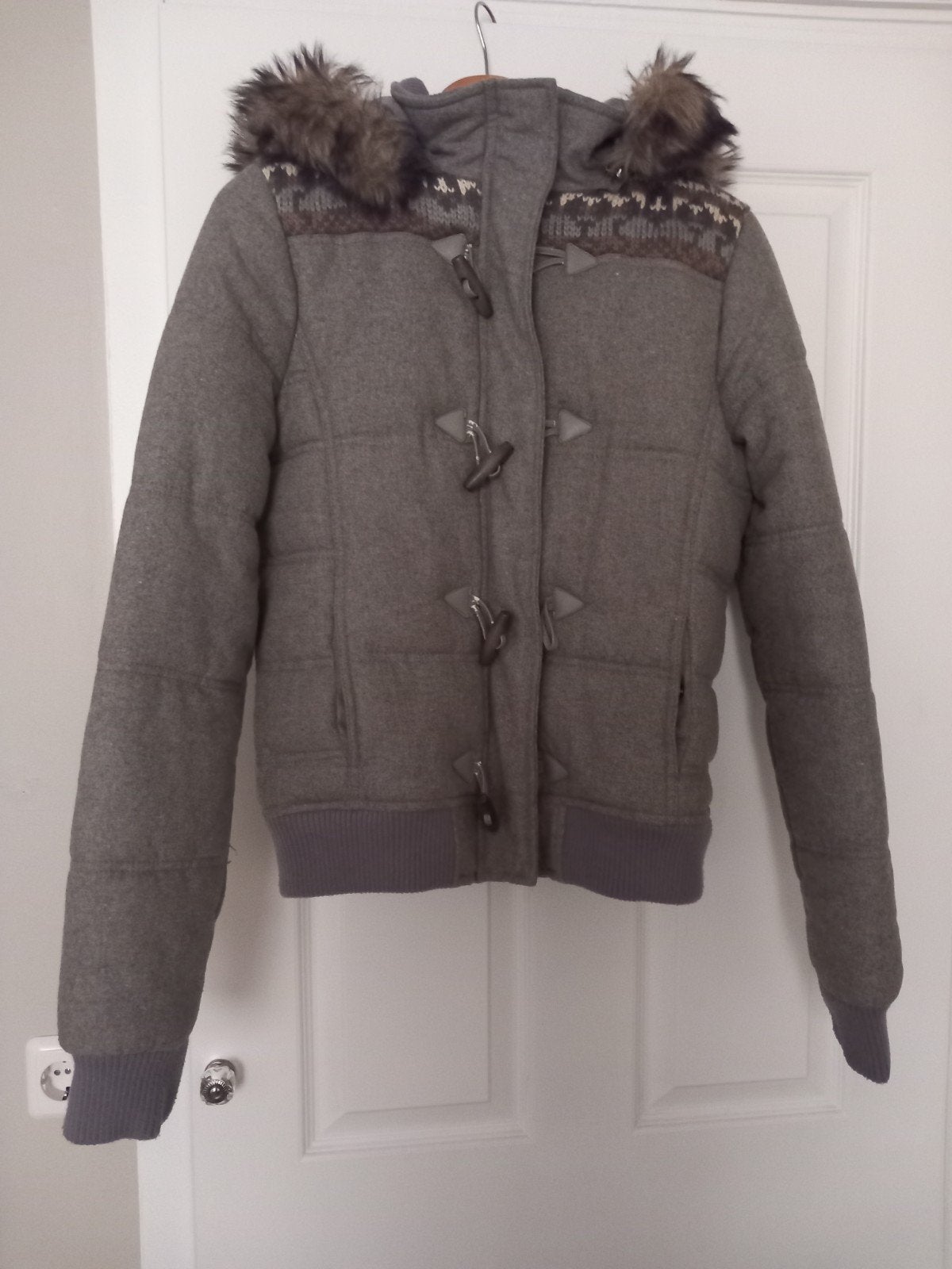O'Bleu Carmel California winterjas met bontkraag, Kleding | Dames, Maat 46/48 (XL) of groter, O'Bleu Carmel California, Ophalen of Verzenden
