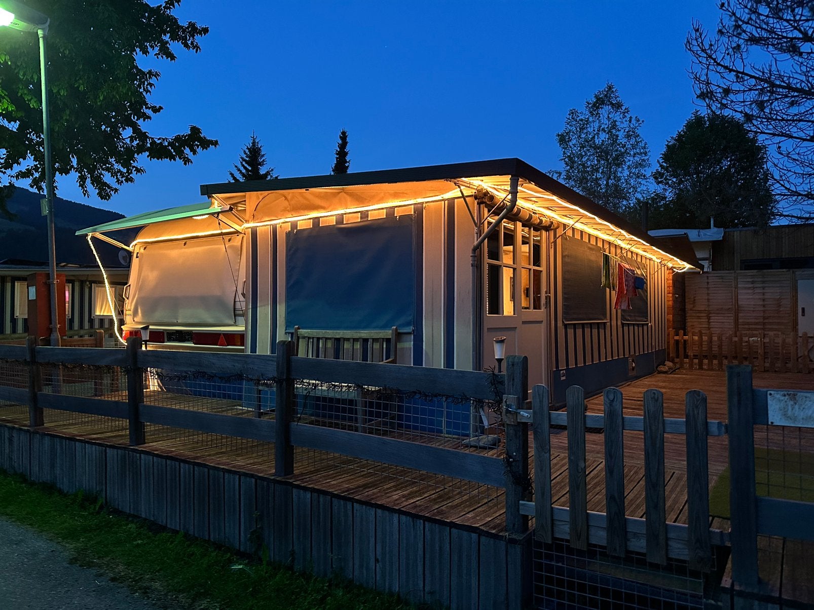Caravan met wintervaste tent Camping Brixen im Thale, Particulier, Rondzit, Tot en met 4
