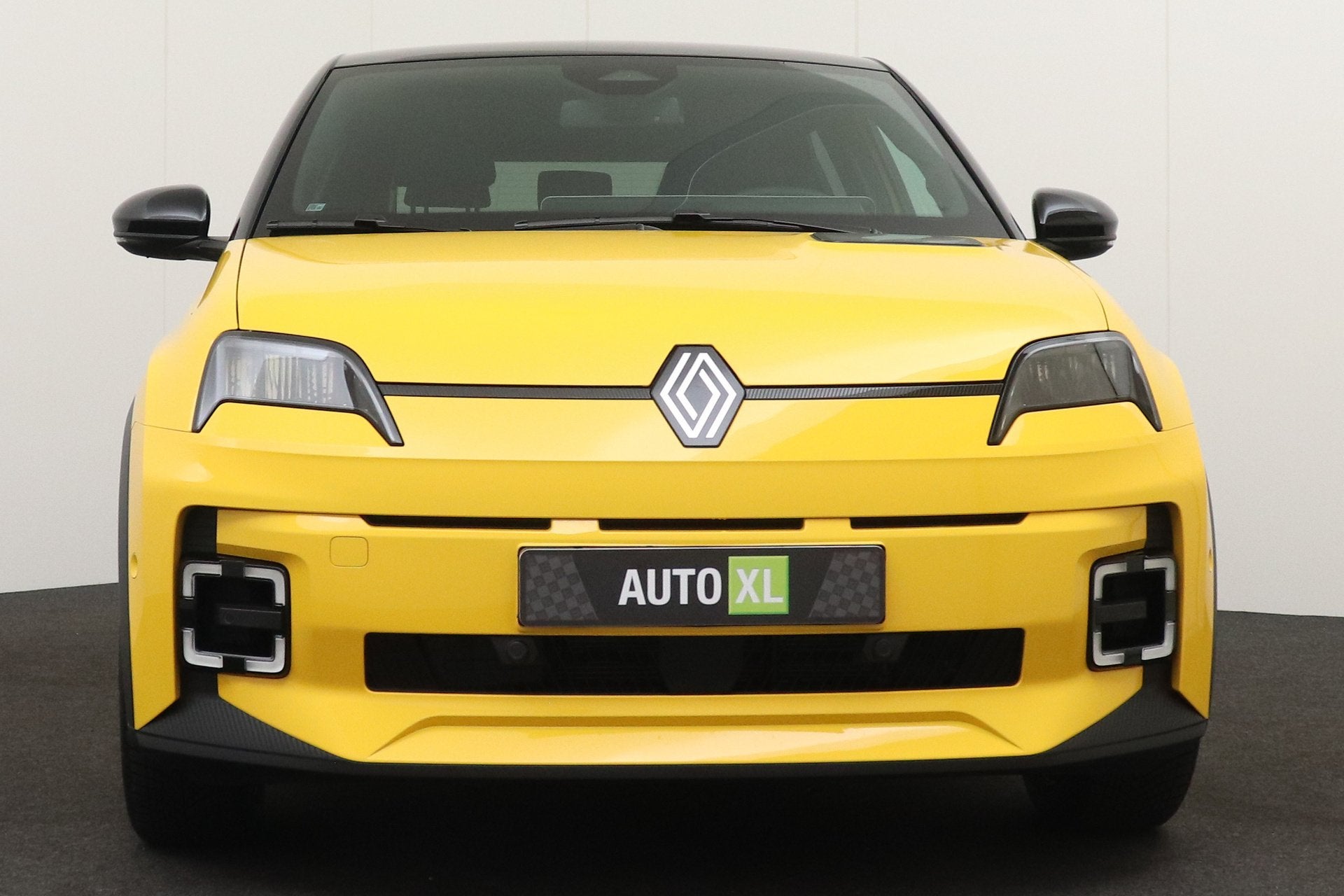 Renault 5 RS-Line 150 PK 52 kWh 410 KM WLTP Full Options Pow, Auto's, Dealer onderhouden, Stof, Gebruikt, Zwart