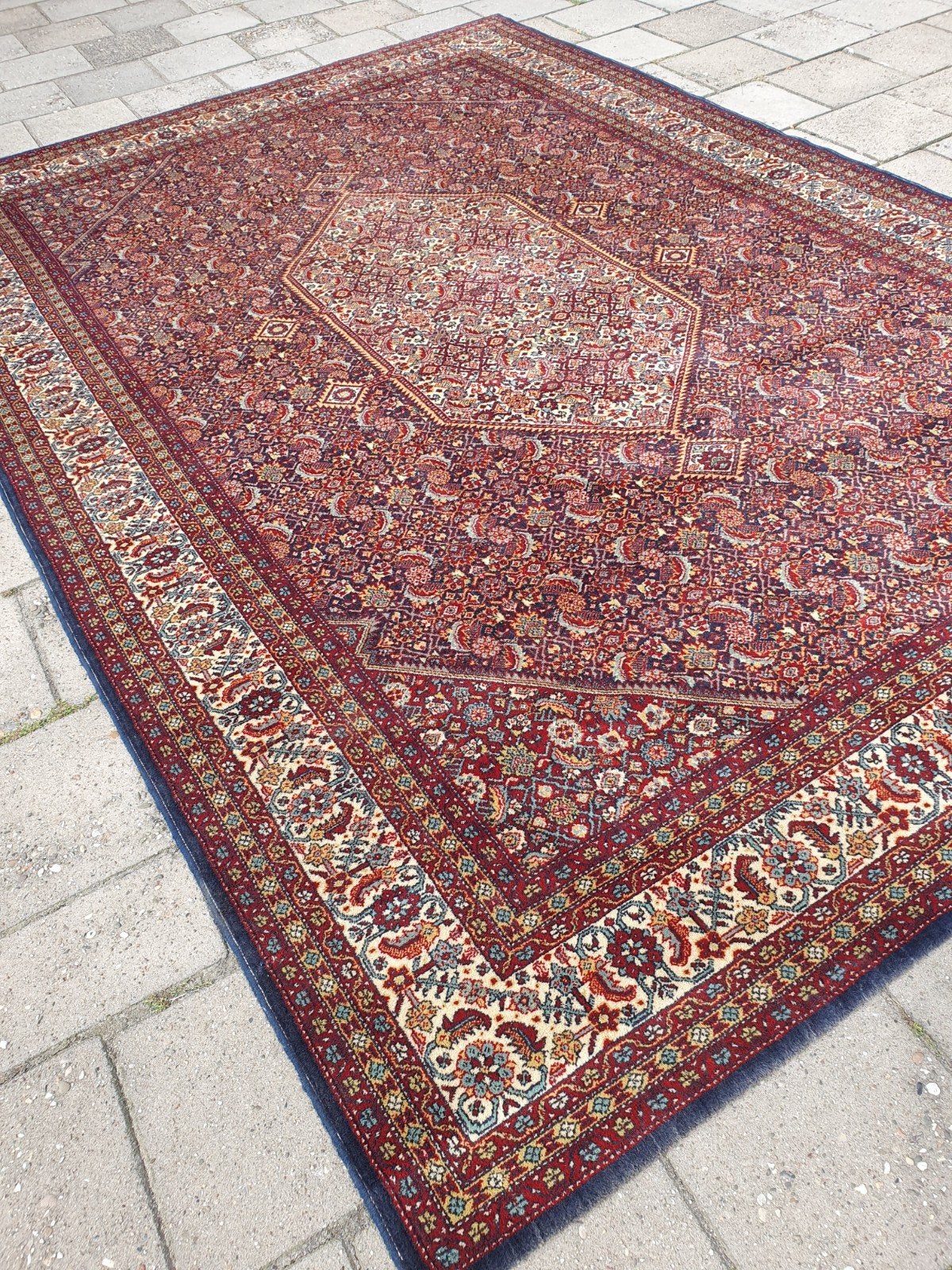 Vintage tapijt 300x205 Tabriz, Gebruikt, Sixties, 200 cm of meer, Ophalen of Verzenden