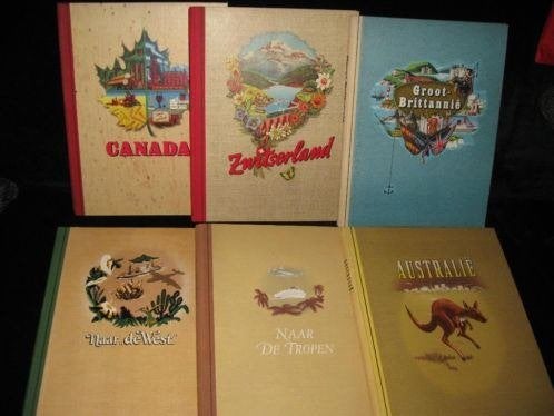 5 x douwe egberts plaatjesboeken uit de jaren 50 landboeken, Boeken, Ophalen of Verzenden, Zo goed als nieuw