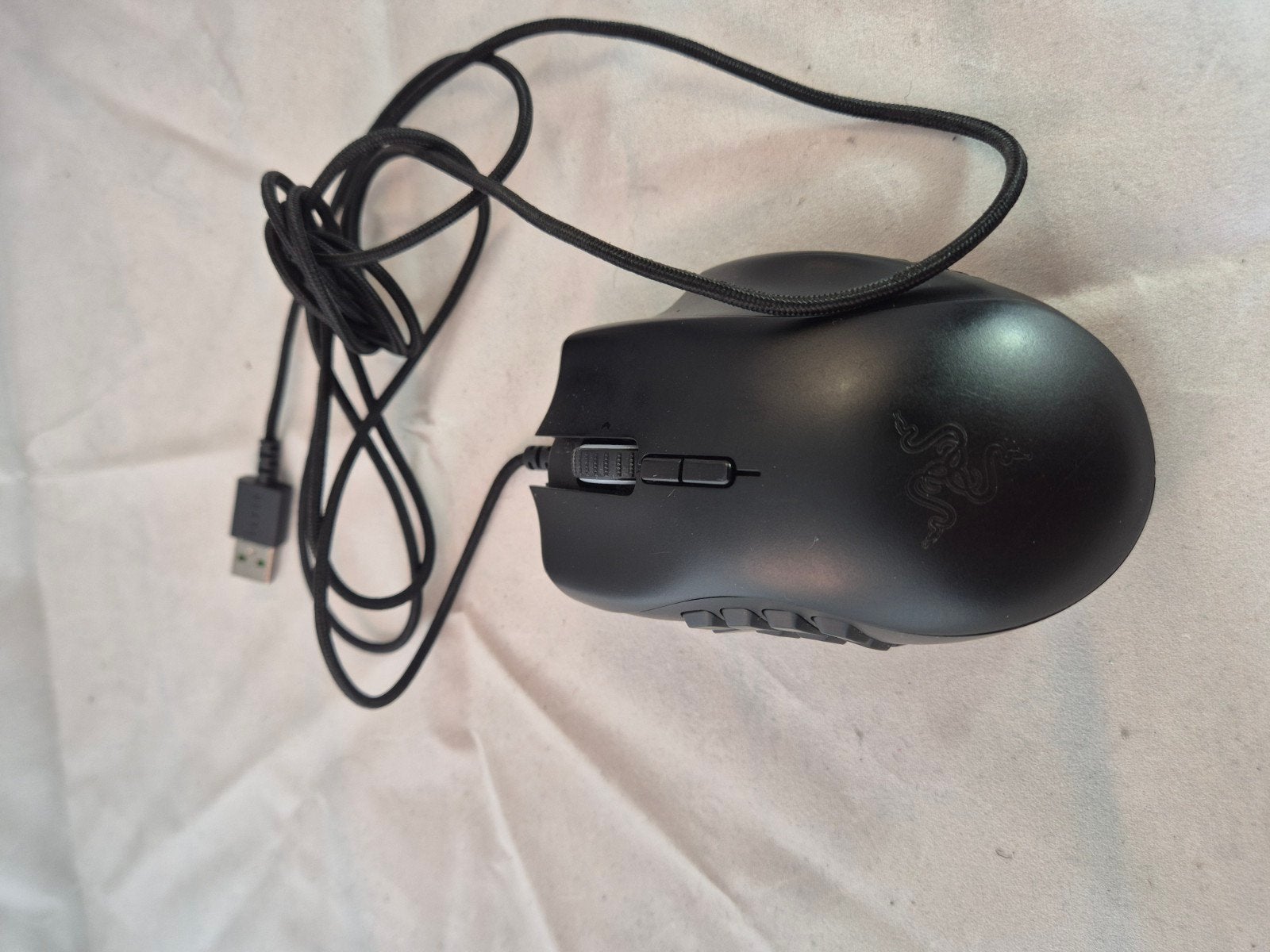 Razer Naga Trinity Gaming Muis - Bedraad, werkt goed., Computers en Software, Muizen, Rechtshandig, Muis, Gaming muis, Ophalen of Verzenden