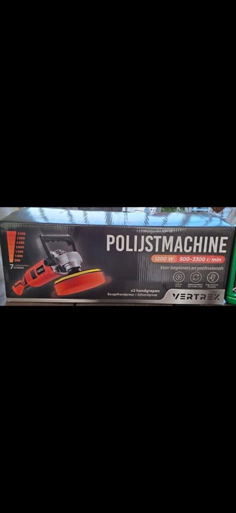 Vertrex Polijstmachine 1200W - Multifunctioneel, Ophalen, Nieuw, 1200 watt of meer, Overige typen