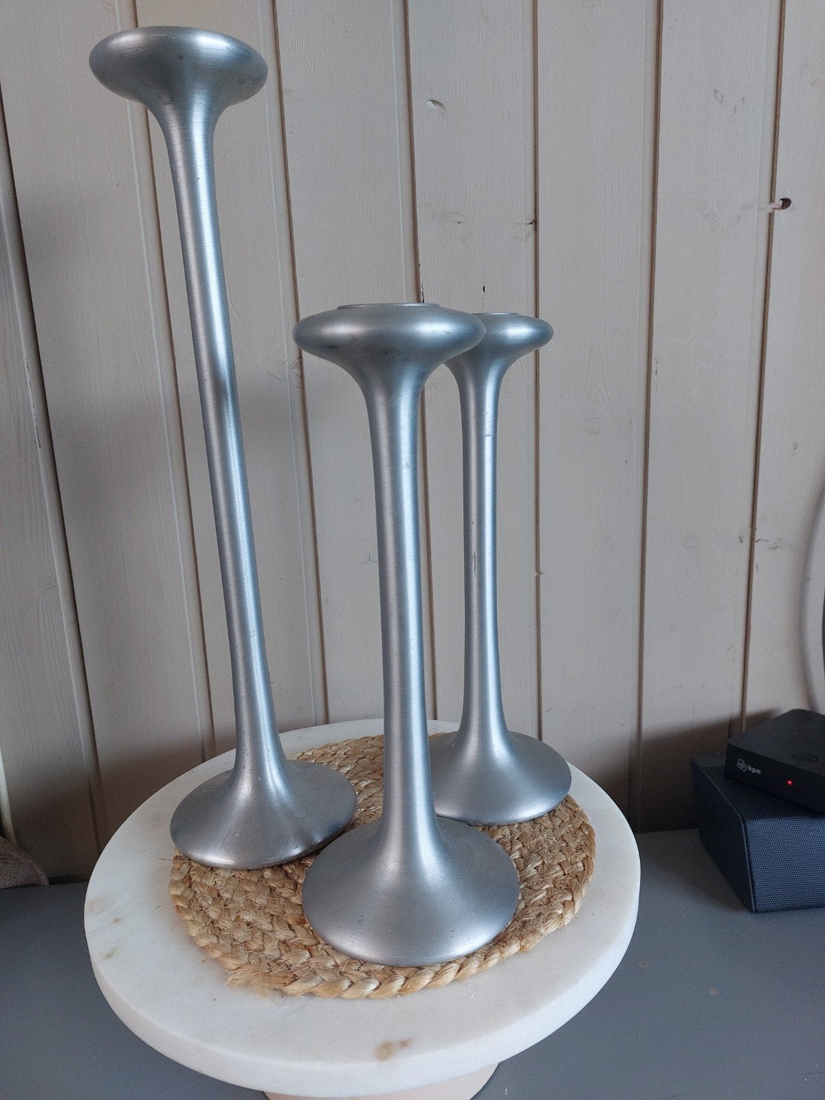 IKEA KÄGLA Kandelaars - Set van 3 - Carl Öjerstam Design, Huis en Inrichting, Woonaccessoires | Kandelaars en Kaarsen, Gebruikt