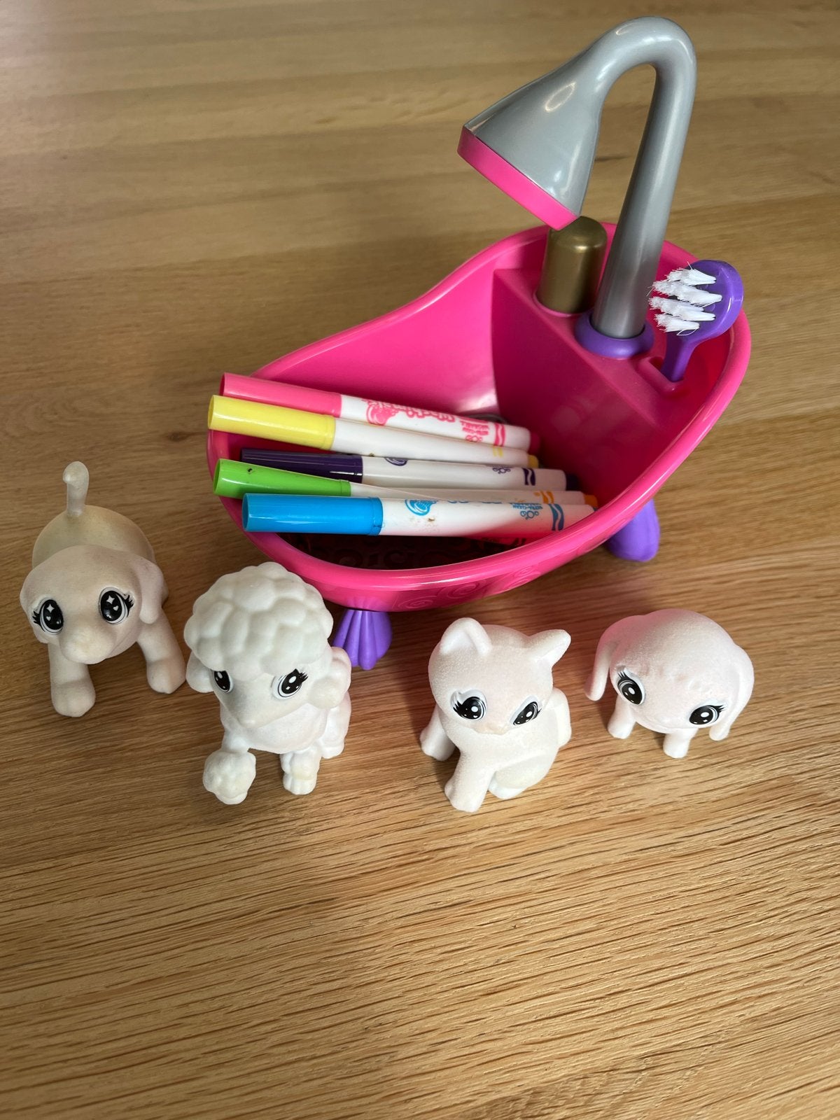 Crayola Washimals Dieren Speelset met Badje en Stiften, Kinderen en Baby's, Ophalen of Verzenden, Gebruikt, Jongen of Meisje