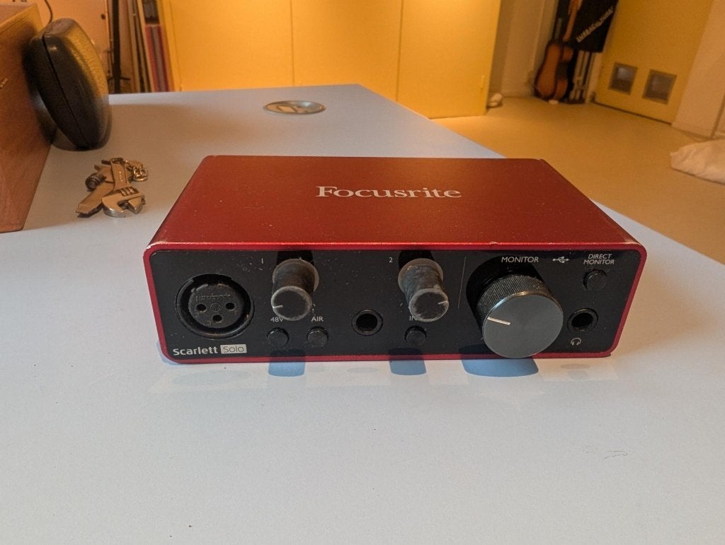 Focusrite Scarlett, Computers en Software, Ophalen of Verzenden, Gebruikt, Extern, Focusrite