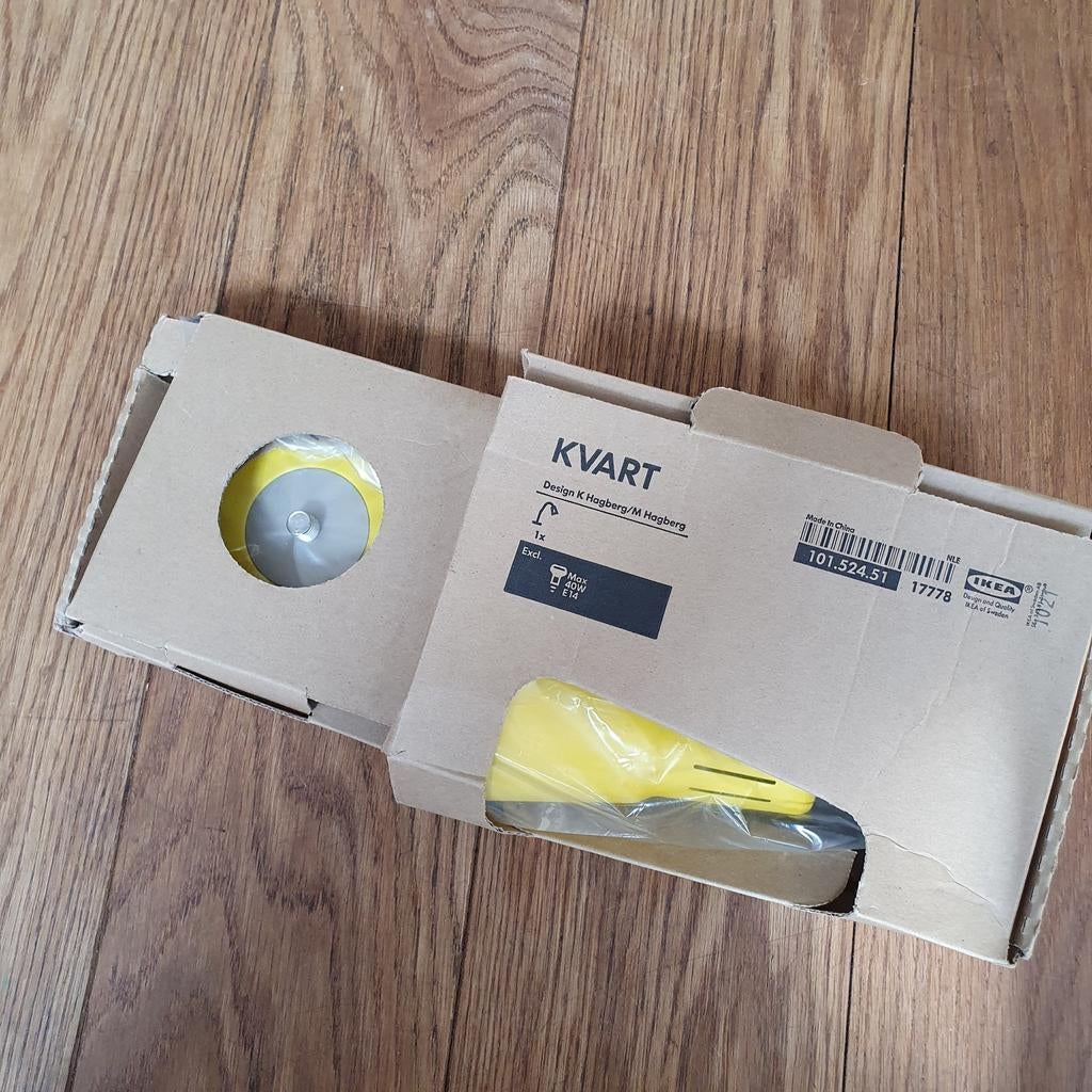 Nieuwe IKEA Kvart bureaulamp - Retro vibes, Ophalen, Nieuw, Retro, Modern, Industrieel, Minder dan 50 cm