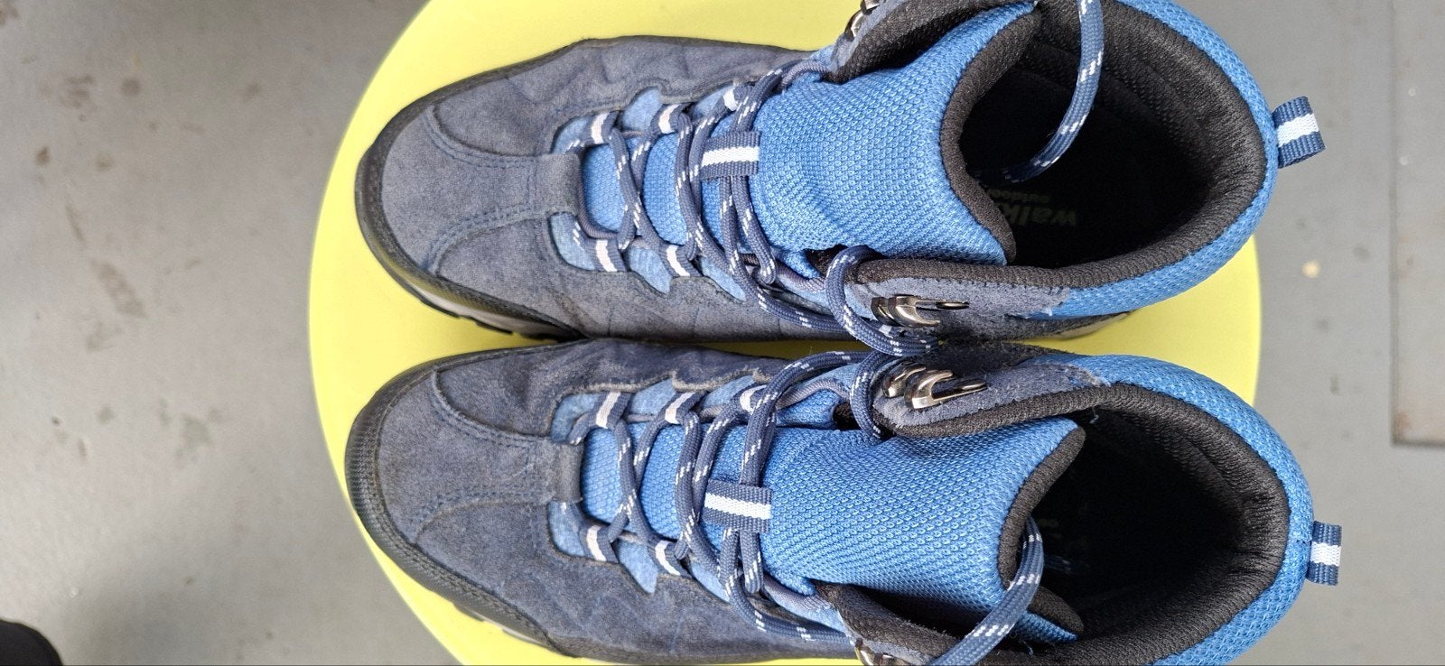 Hoge leren dames wandelschoenen,  maat 37., Ophalen, Zo goed als nieuw, Schoenen