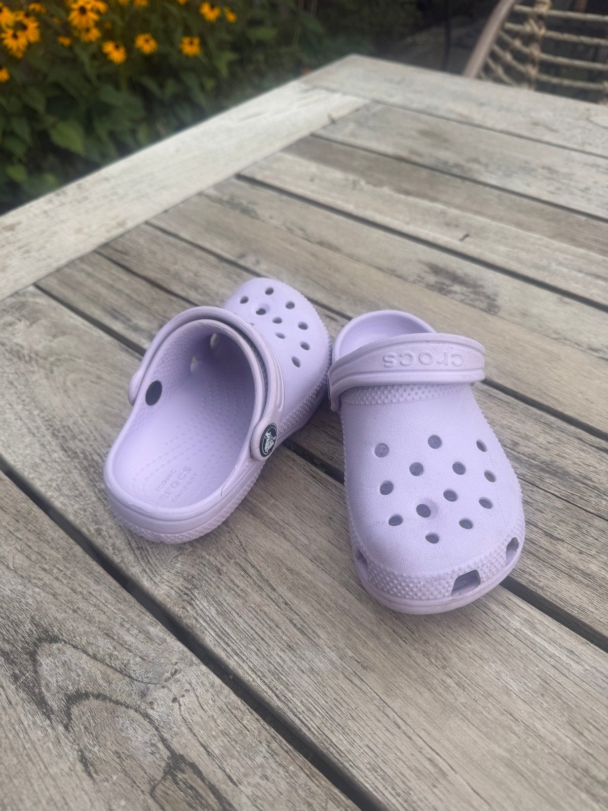 Zo goed als nieuwe Crocs - Maat C9 (ongeveer 26), Ophalen of Verzenden, Zo goed als nieuw, Jongen of Meisje, Schoenen