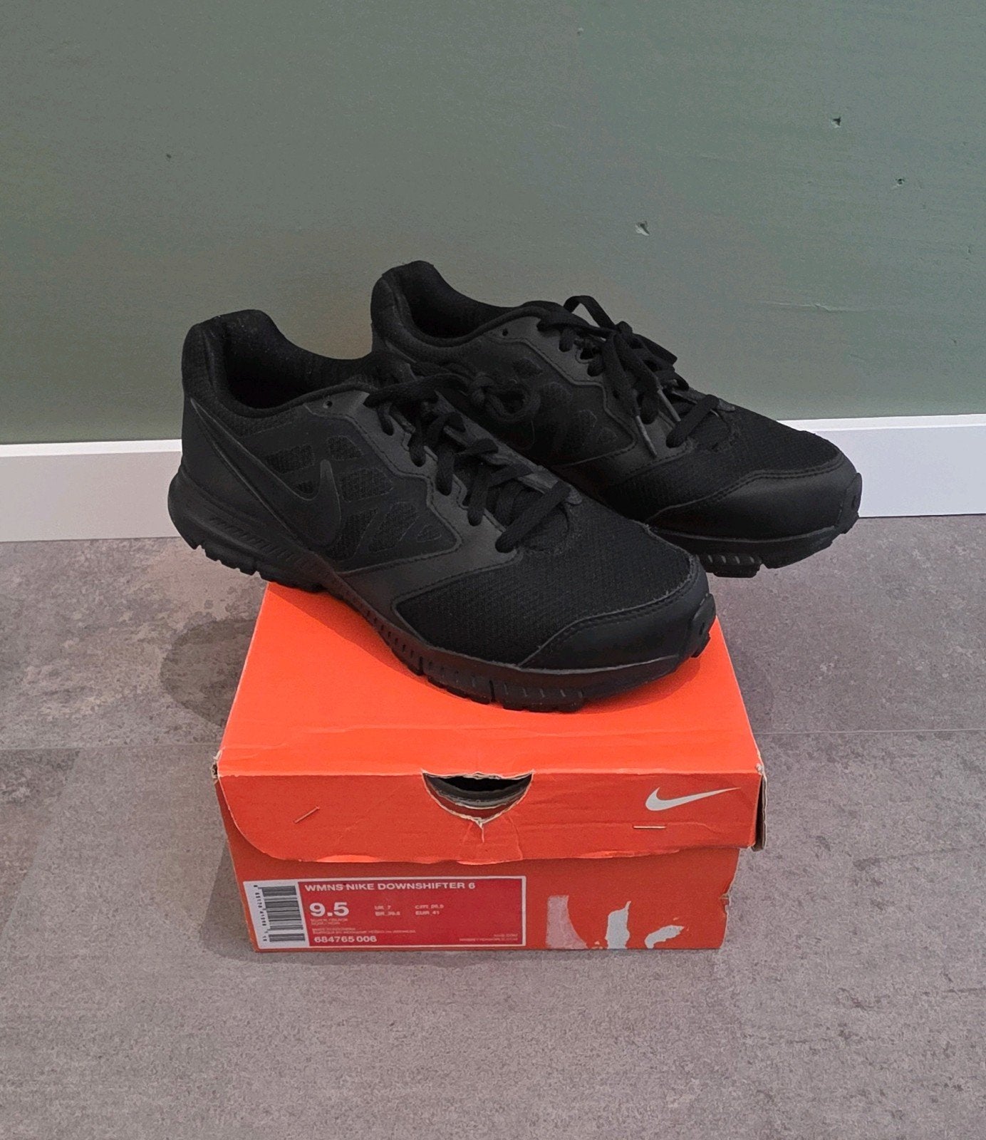 Nike Downshifter 6 schoenen sneakers maat 41 NIEUW, Zwart, Nike, Nieuw, Ophalen of Verzenden