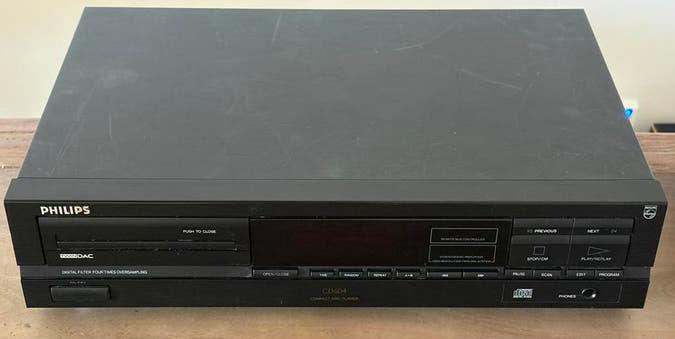 Mooie Philips CD 604, CDM 4, swing arm cd speler, Ophalen, Gebruikt, Philips