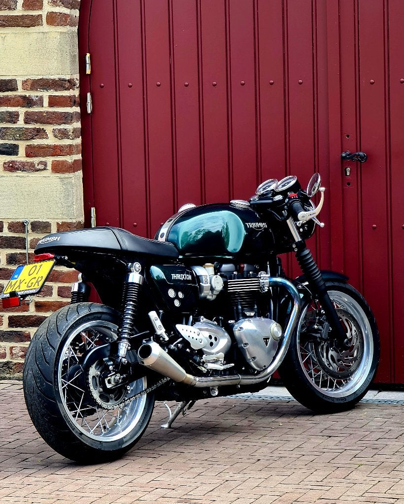 Triumph Thruxton - Klassieke Café Racer Stijl, 2 cilinders, Occasion, Meer dan 35 kW, 1200 cc
