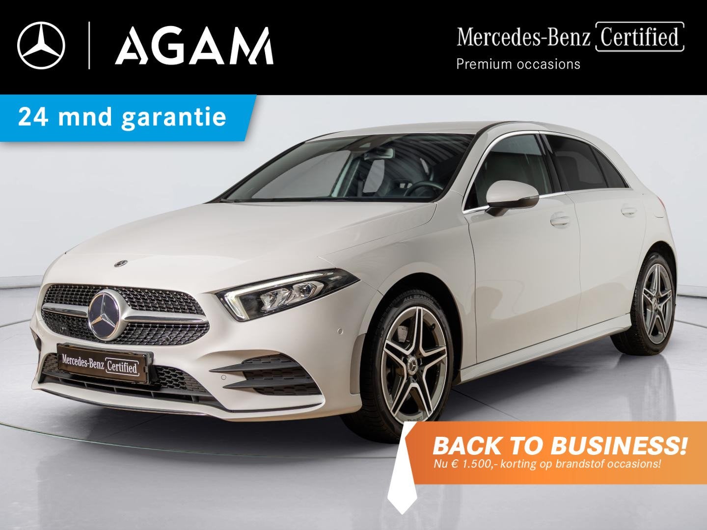 Mercedes-Benz A-Klasse Hatchback 250 e AMG Line, Auto's, Gebruikt, 4 cilinders, 16 kWh, Automatische klimaatregeling