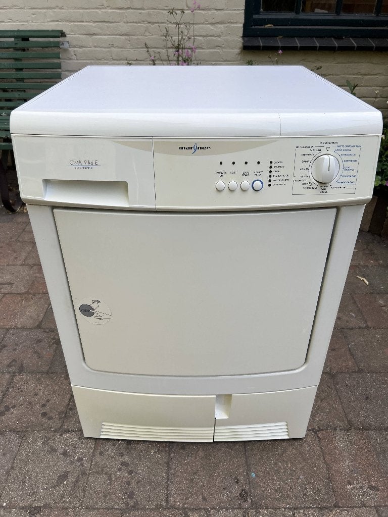 Marynen condensdroger – 5 kg - perfecte kleine droger, Ophalen, 4 tot 6 kg, Zo goed als nieuw, Voorlader