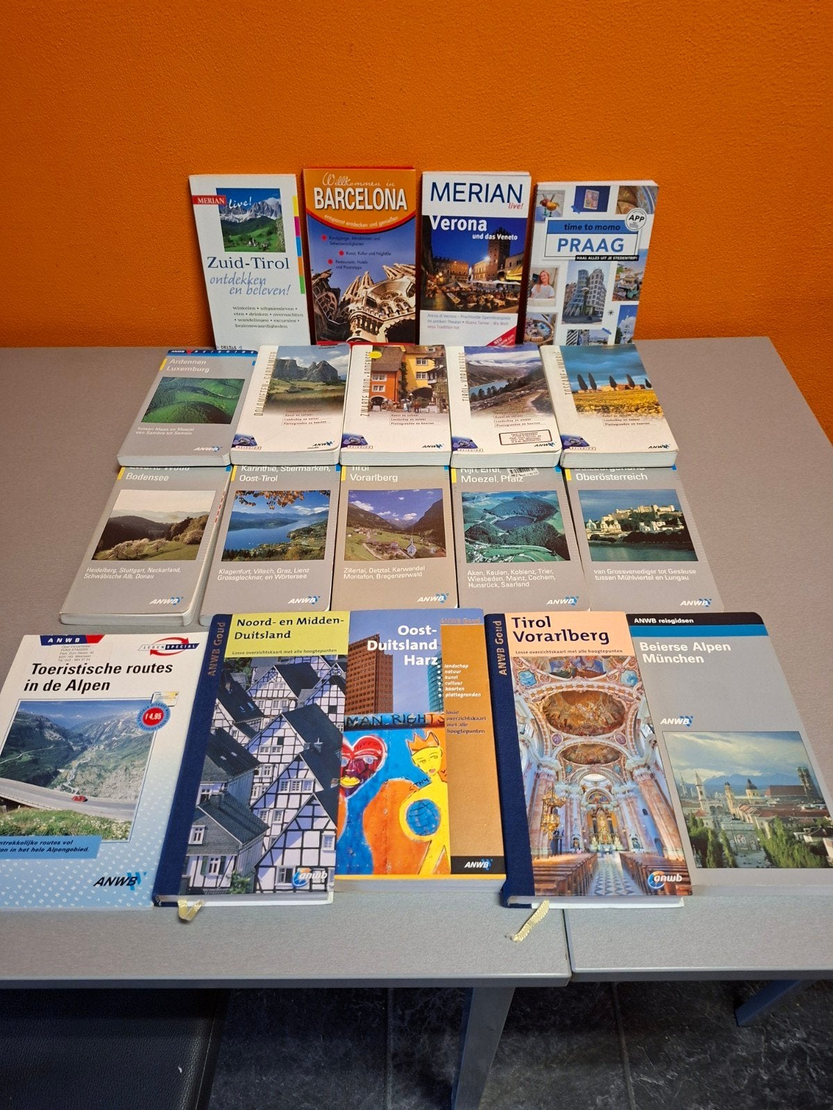 oostenrijk  duitsland praag spanje  anwb  van allws wat, Boeken, Overige merken, Europa, Ophalen of Verzenden, Zo goed als nieuw