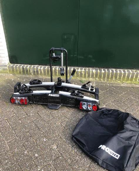 Pro user sg2 fietsendrager met hoed inklapbaar e-bikes, Auto diversen, Fietsendragers, Ophalen of Verzenden, Zo goed als nieuw