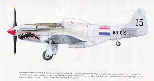 P-51D Mustang NL decals Tamiya 1/72, Hobby en Vrije tijd, Modelbouw | Vliegtuigen en Helikopters, Overige merken, 1:72 tot 1:144