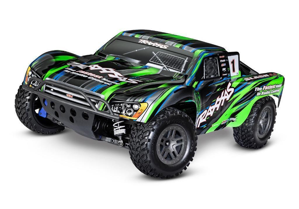 Slash 4X4 Brushless 2s 1/10-schaal 4WD Short Course Truck Gr, Ophalen of Verzenden